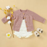 Knitted Baby Romper Set
