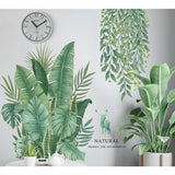 Tropical Leaves Wall Stickers