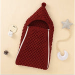 Knit Pompom Sleeping Bag