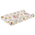 Floral Changing Pad Cover