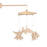Wooden Dinosaur Crib Mobile Set
