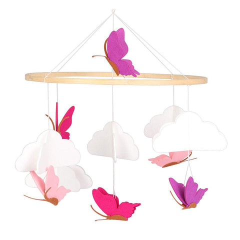 Butterfly Baby Crib Mobile