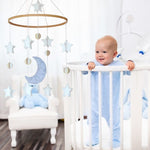 Moon & Stars Baby Crib Mobile