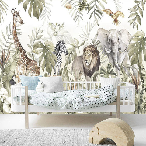 Jungle animal wallpaper