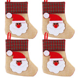 4pcs Christmas Stocking Socks - Cozy Nursery