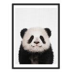 Panda and Owl Poster - Cozy Nursery