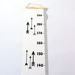 Nordic Style Kids Height Growth Size Chart - Cozy Nursery