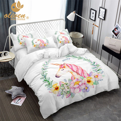 Unicorn Bedding Set 3pcs - Cozy Nursery