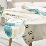 2018 Infant Baby Milestone Blanket - Cozy Nursery