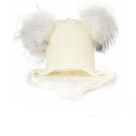 Pompom Hat with Lining