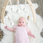 Nordic Baby Wooden Beads Mobile - Cozy Nursery