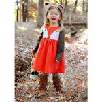 Cute Fox Sleeveless Dress - Cozy Nursery