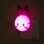 Rabbit LED Night Light - Cozy Nursery