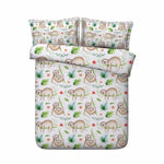 Sloth Duvet cover & 2 pillow cases bedding set - Cozy Nursery