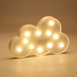 LED 3D Cloud Night Lamp - Cozy Nursery