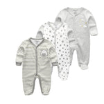 Baby Sleepsuits  3 pcs set - Cozy Nursery
