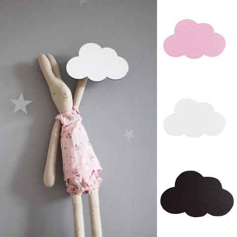 1 Pc Nordic Style Cloud Hanging Hook - Cozy Nursery