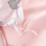 Unicorn Quilt Cover Sets 2/3pcs Pink Colour for Girls - Cozy Nursery