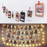 Photo Frame Collage and Lights - Cozy Nursery