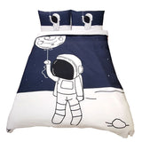 Space Duvet Cover Bedding Set - Cozy Nursery
