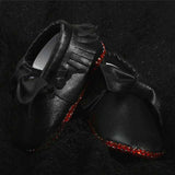 Black Magic Leather Shoes - Cozy Nursery