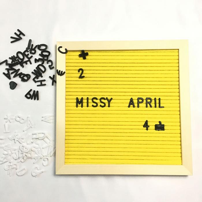 Letterboard Sticky Notes