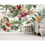 Rainforest Plant  Silk 3d Wallpaper - Cozy Nursery