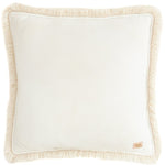 Velvet Pillow with fringe